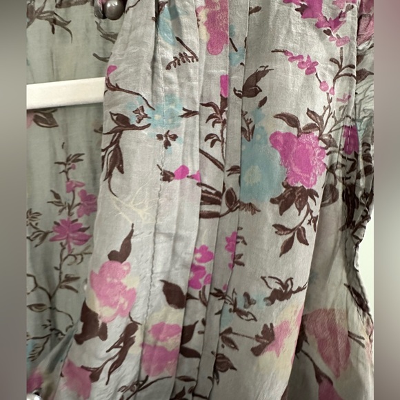 🇮🇹 MADE IN ITALY Vintage Floral Tunic Dress (size M) - Picture 3 of 5